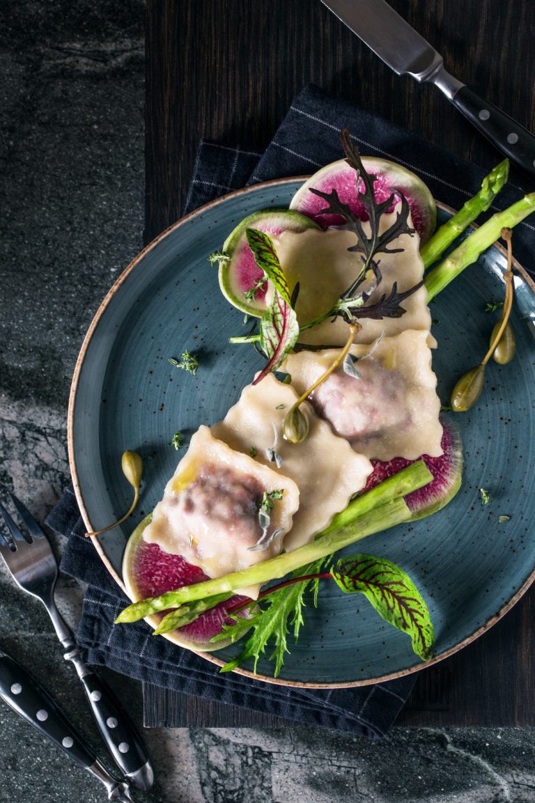 Domaći ravioli sa šparglom