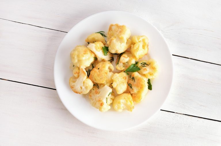 Cauliflower,Baked,With,Egg,And,Herbs