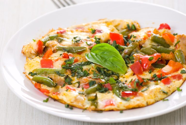 Omelet,With,Green,Bean